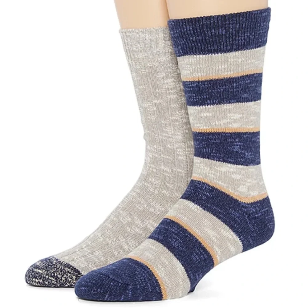 St. John’s Bay Men’s Super Soft Boot Socks 2 Pack